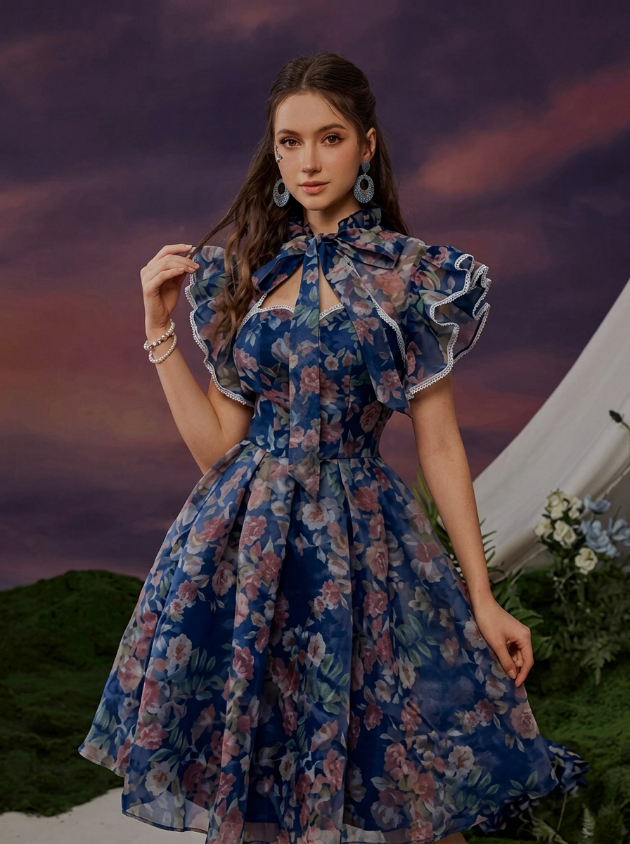 Verity Floral Midi
